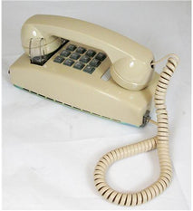 Cortelco 2554-ASH27M 255444-VBA-27M Ash Single Line Wall Phone Corded