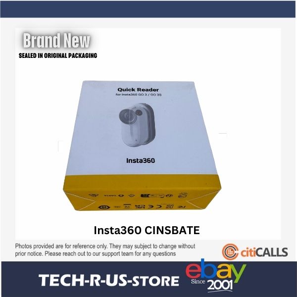 Insta360 CINSBATE Quick Reader for GO 3/3S Action Camera, White