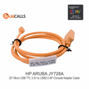 HPE JY728A Aruba Micro-USB 2.0 Console Adapter Cable - USB / serial cable