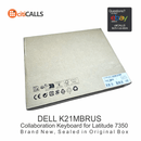 Dell K21MBRUS Collaboration Keyboard - Aluminium - Pogo Pin