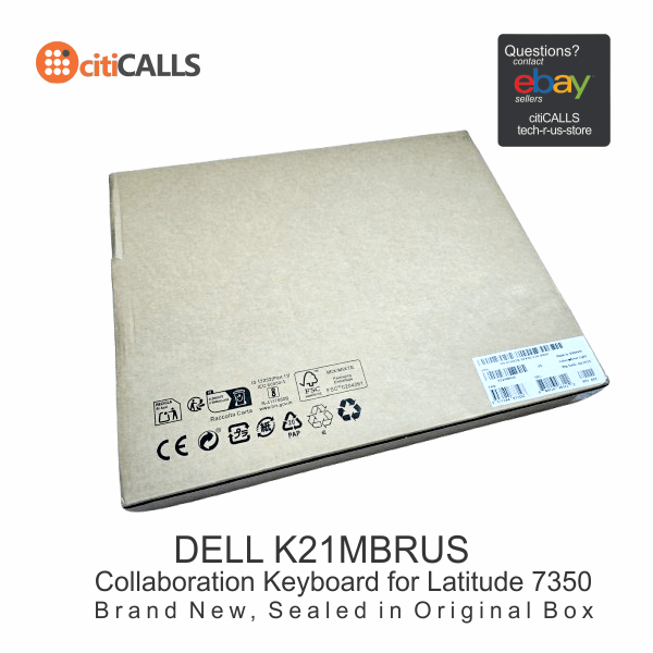 Dell K21MBRUS Collaboration Keyboard - Aluminium - Pogo Pin