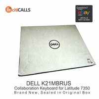 Dell K21MBRUS Collaboration Keyboard - Aluminium - Pogo Pin