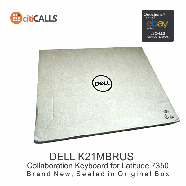 Dell K21MBRUS Collaboration Keyboard - Aluminium - Pogo Pin