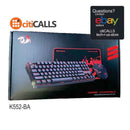 REDRAGON K552-BA Gaming Keyboard, Mouse and Mouse Pad Combo