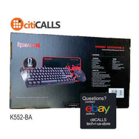 REDRAGON K552-BA Gaming Keyboard, Mouse and Mouse Pad Combo