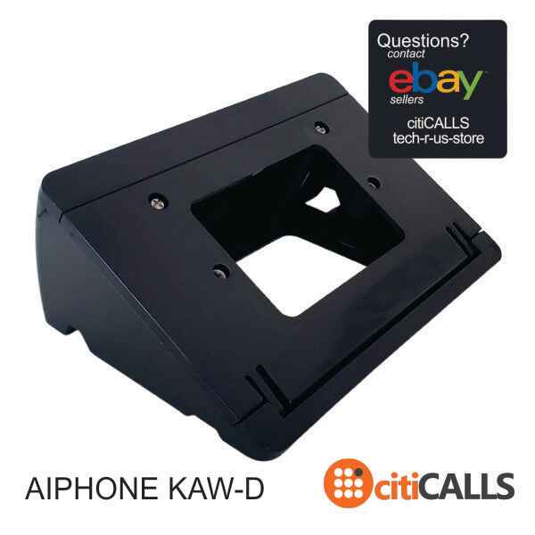 Aiphone KAW-D 30-Degree Angle Box for 1-Gang Surface Mount Door Stations