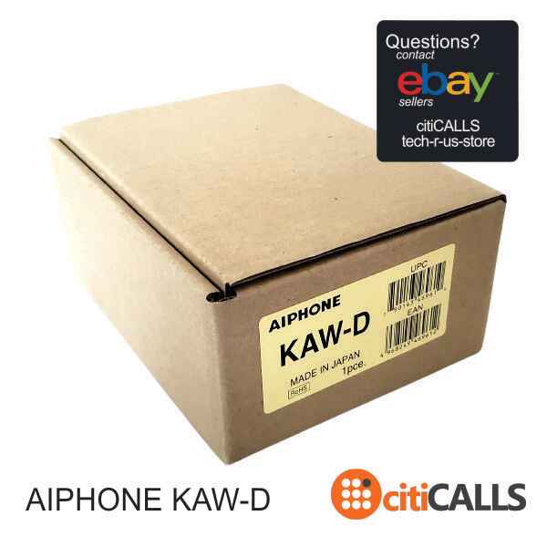 Aiphone KAW-D 30-Degree Angle Box for 1-Gang Surface Mount Door Stations