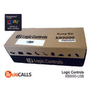 Logic Controls KB9000-USB KB900 Touch Bumpbar, USB Cable - Black