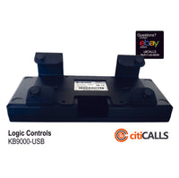 Logic Controls KB9000-USB KB900 Touch Bumpbar, USB Cable - Black
