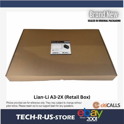 Lian-Li A3-2X Accessory - Optional Left side glass panel for A3-mATX Black