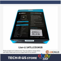 Lian Li 14TLLCD1W1B UNI FAN TL LCD Wireless Signal Mirror 140 RGB 28mm FDB Black