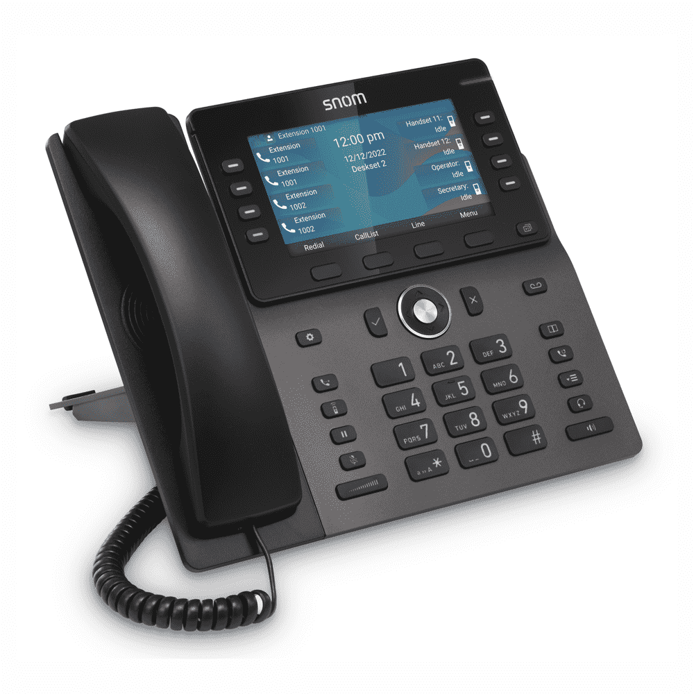 SNOM M58 DECT Deskset Phone for M500 Pro Multicell Base Station HD Audio