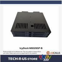 ICY DOCK MB326SP-B Removable Storage Drive - 6x2.5 inch SATA SAS HDD/SSD