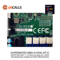 Supermicro MBD-H12SSL-NT-O Motherboard Socket SP3 AMD EPYC7002 Max2TB DDR4