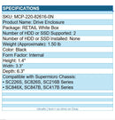 Supermicro MCP-220-82616-0N Drive Enclosure for 2.5" Internal - Black