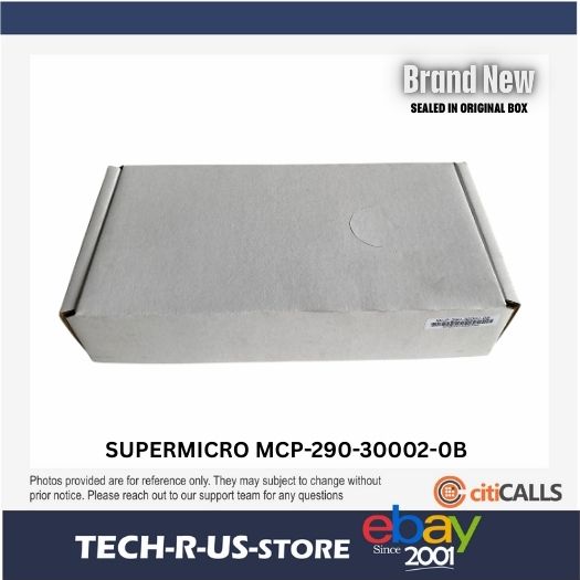 Supermicro MCP-290-30002-0B CSE-E300 Rackmount Kit Brown Box Accessory