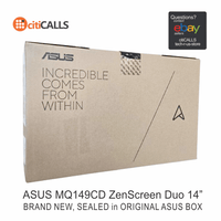 ASUS MQ149CD ZenScreen Duo 14" Class WUXGA OLED Monitor - 16:10 - Silver
