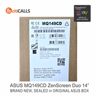 ASUS MQ149CD ZenScreen Duo 14" Class WUXGA OLED Monitor - 16:10 - Silver
