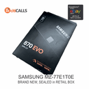 Samsung MZ-77E1T0E 870 EVO SSD 1TB 1 TB Solid State Drive 2.5" Internal SATA/600