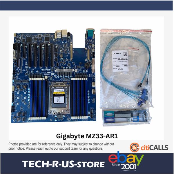 Gigabyte MZ32-AR1 Motherboard AMD EPYC 7003 Socket SP3 DDR4 128G SATA PCIE EATX