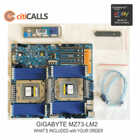 Gigabyte MZ73-LM2 Motherboard - SoC LGA6096 Socket SP5 DDR5 E-ATX Brown Box