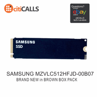 Samsung MZVLC512HFJD-00B07 512GB PCI Express Gen.5 x4 M.2 Solid State Drive