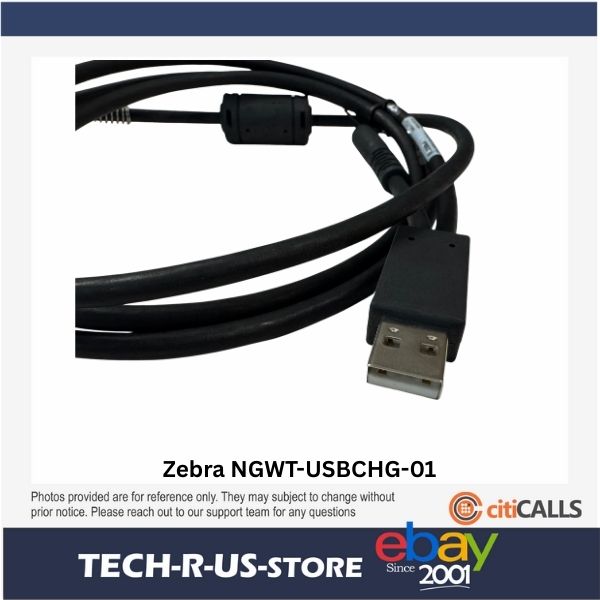 Zebra CBL-NGWT-USBCHG-01 WT6000 USB/CHARGING CABLE - Black