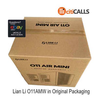 Lian Li O11AMW O11 AIR MINI - Small tower - extended ATX - windowed side panel