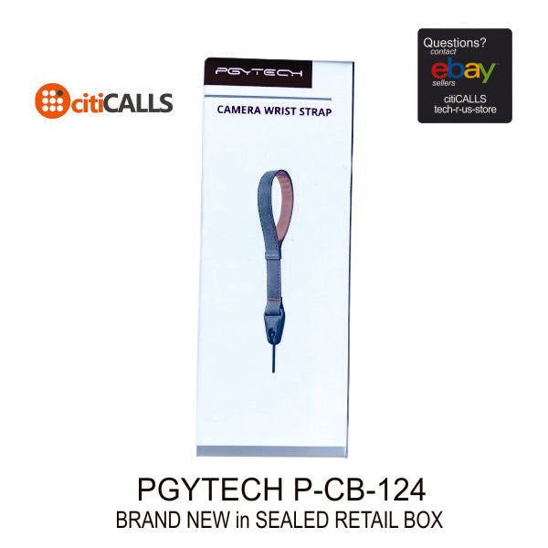 PGYTECH P-CB-124 Camera Wrist Strap - Adjustable - Earth Brown Retail