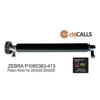 Zebra P1080383-413 Platen Roller 203dpi for ZD420 & ZD620