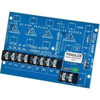 Altronix PD4ULCB Power Distribution Module, 4 PTC Outputs up to 28VAC/VDC, Board