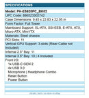 Phanteks PH-ES620PC_BK02 Enthoo Pro 2 Full Tower Closed Panel Mesh XL-ATI Black