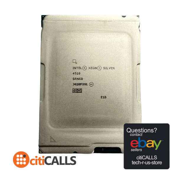 Intel PK8071305554300 CPU Xeon Silver 4510 12C 2.4GHz 30M FC-LGA16A Tray