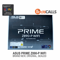 Asus PRIME Z890-P WIFI MB Intel S2 4-DDR5 DP HDI- TBolt M.2 SATA 2.5Gb-ETH ATX