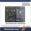 Asus PROART Z890-CREATOR WIFI MB Intel S2 4-DDR5 HDI- TBolt M2 SATA 2.5G-ETH ATX