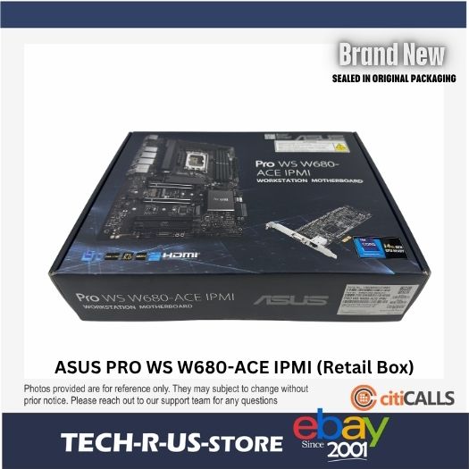 ASUS PRO WS W680-ACE IPMI MB W680 LGA1700 Max.128GB DDR5 ATX Retail