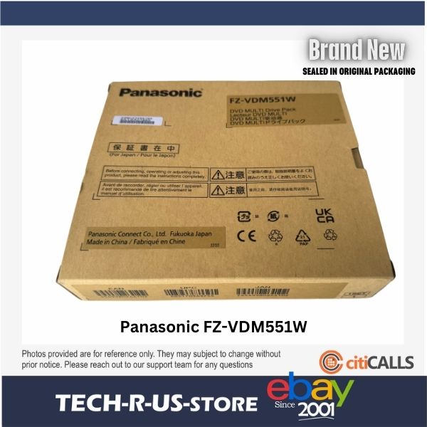 Panasonic FZ-VDM551W DVD xPAK for ToughBook 55 mk1-mk2 Left Expansion Area