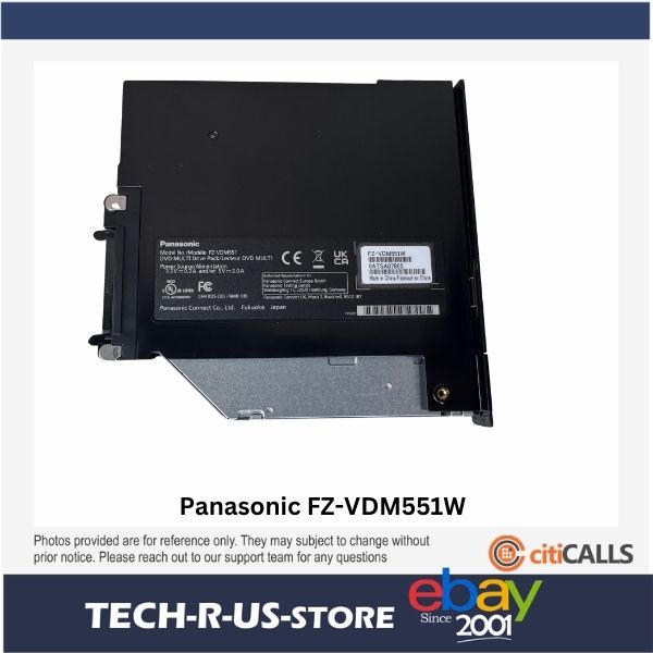 Panasonic FZ-VDM551W DVD xPAK for ToughBook 55 mk1-mk2 Left Expansion Area