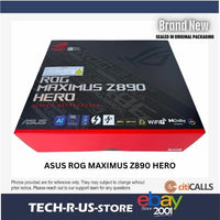 Asus ROG MAXIMUS Z890 HERO MB LGA1851 4-DDR5 HDI- TBolt M.2 SAS SATA 5Gb-ETH ATX