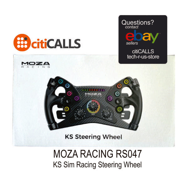 MOZA RACING RS047 Games KS Steering Wheel Retail