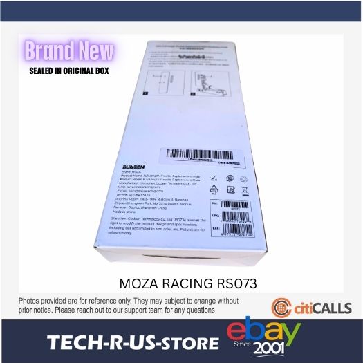 MOZA RACING RS073 Accessory - RP2 Full Length Throttle Replacement Plate Retail