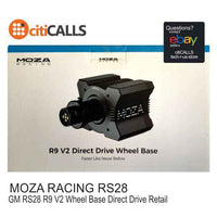 MOZA RACING RS28 Games R9 V2 Wheel Base Direct Drive Retail