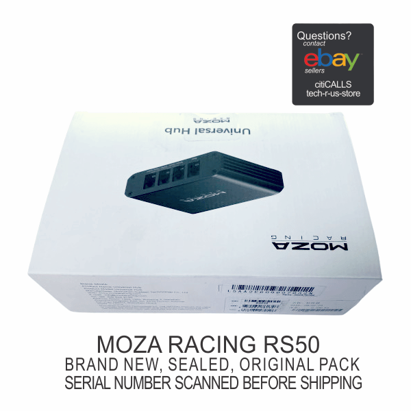 MOZA RACING RS50 Universal Hub USB Controller Adapter Kit Connect FSR SR-P