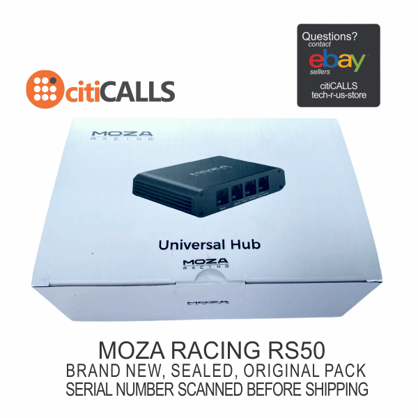 MOZA RACING RS50 Universal Hub USB Controller Adapter Kit Connect FSR SR-P
