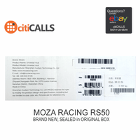 MOZA RACING RS50 Universal Hub USB Controller Adapter Kit Connect FSR SR-P