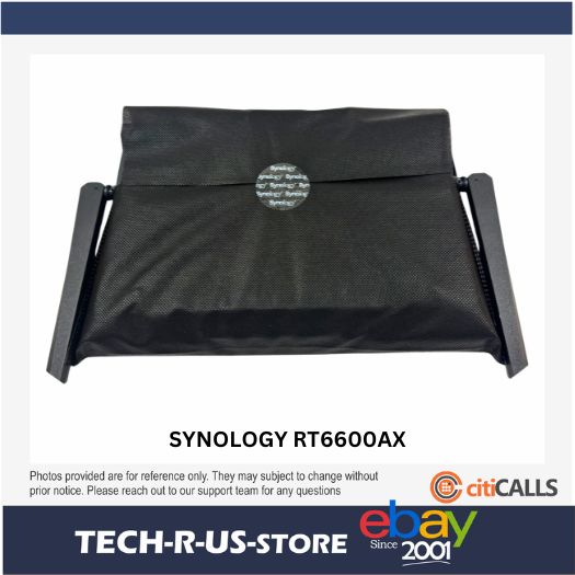 Synology RT6600AX Wi-Fi 6 IEEE 802.11ax Ethernet Wireless Router Tri Band