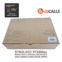 Synology RT6600AX Wi-Fi 6 IEEE 802.11ax Ethernet Wireless Router Tri Band