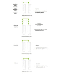 PNY RTXA6000NVLINK3S-KIT 3-Slot Bridge for RTX A6000, A Series NVLINK 3S SCB