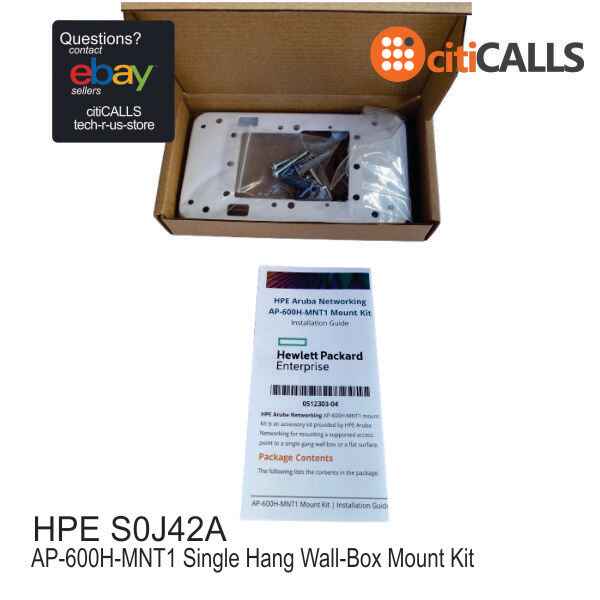 HPE S0J42A ANW AP-600H-MNT1 Mount - Network device mounting kit