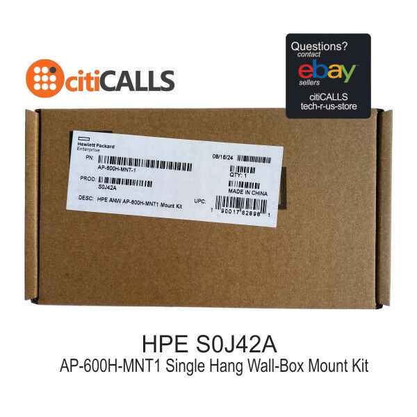 HPE S0J42A ANW AP-600H-MNT1 Mount - Network device mounting kit